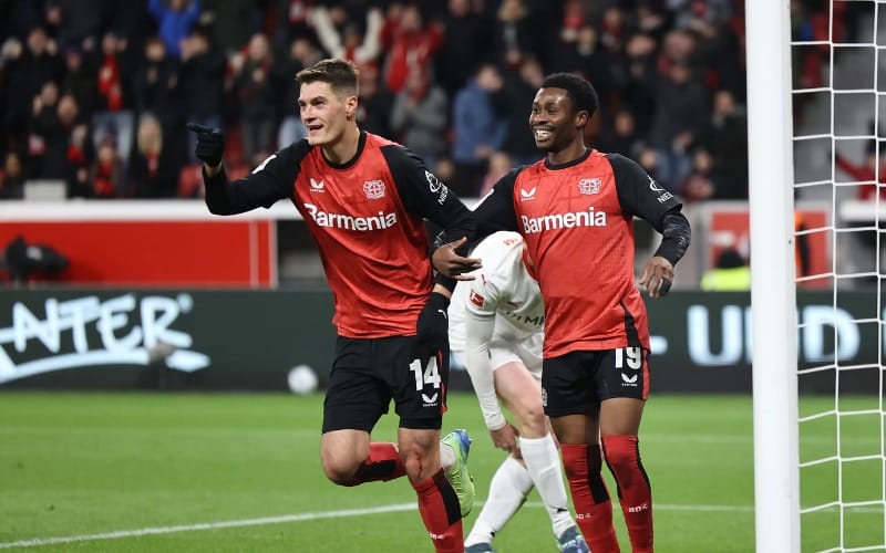 Leverkusen lội ngược dòng trước Heidenheim để giành chiến thắng 5-2