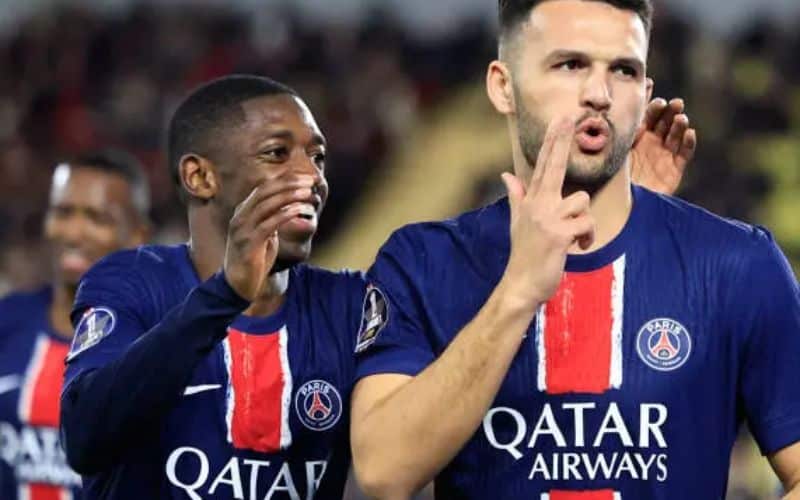 Hiệp 1: PSG mở màn thuận lợi
