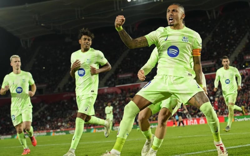Chiến thắng Barcelona tạo khoảng cách với các đối thủ trên BXH
