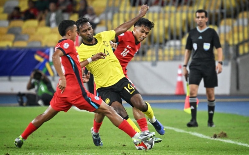 Malaysia vs Singapore - Trận đấu căng thẳng đến phút cuối