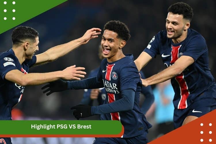 Highlight PSG VS Brest