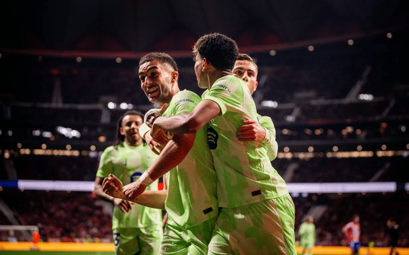 Thế trận áp đảo của Barca tại Wanda Metropolitano